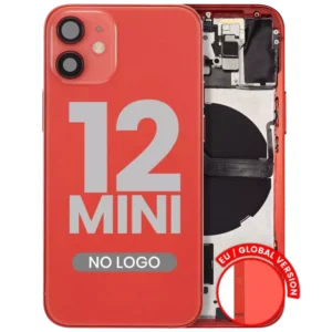 Carcasa Spate iPhone 12 Mini AMPlus (No Logo) (Red)