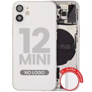 Carcasa Spate iPhone 12 Mini AMPlus (No Logo) (White)