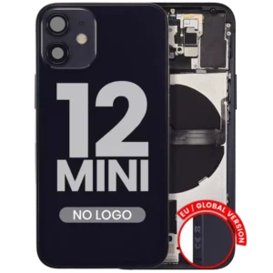 Carcasa Spate iPhone 12 Mini AMPlus (No Logo) (Black)