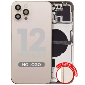Carcasa Spate iPhone 12 Pro Max AMPlus (No Logo) (Gold)