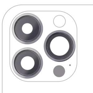 Lentila Camera Spate Cu Suport Si Rama iPhone 13 Pro / 13 Pro Max AMPlus (Graphite)
