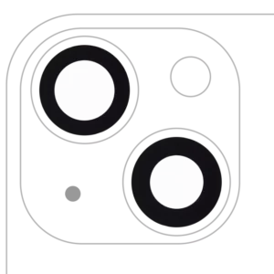 Sticla Camera Spate Cu Adeziv iPhone 13 / 13 Mini (2 Piece Set) AMPlus (10 Pack)