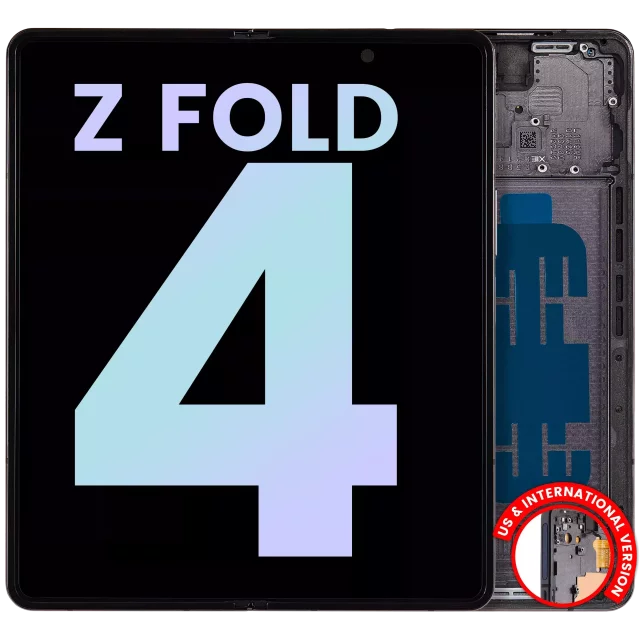 Display Samsung Galaxy Z Fold 4 5G Oled Service Pack (Black) (Inner)