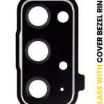 Lentila Camera Spate Cu Rama Si Inel de Protectie Telefon Samsung Galaxy S20 FE 4G / 5G (Cosmic Black)