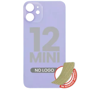 Capac Spate Sticla iPhone 12 Mini (No Logo) (Purple)