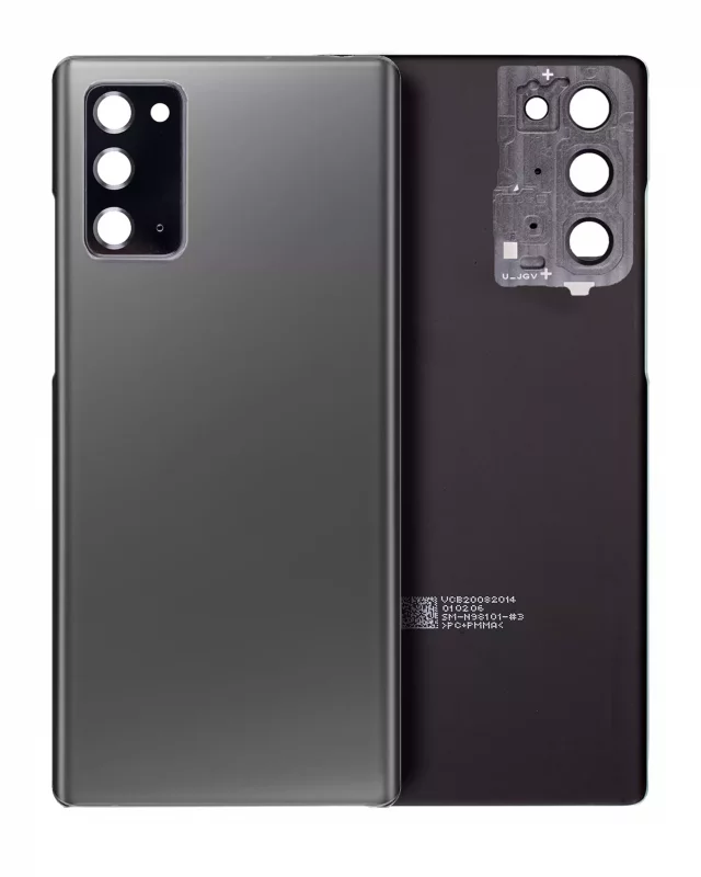Capac Spate Sticla Samsung Galaxy Note 20 AMPlus (No Logo) (Mystic Gray)