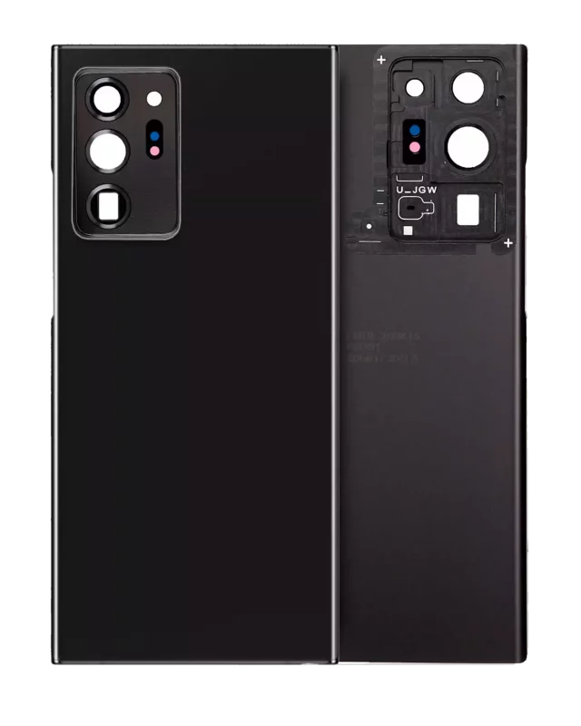 Capac Spate Sticla Samsung Galaxy Note 20 Ultra AMPlus (No Logo) (Black)