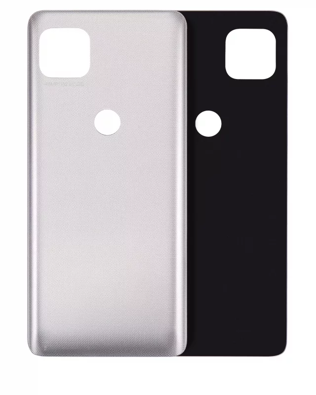 Capac Spate Sticla Motorola Moto One 5G Ace (Frosted Silver)