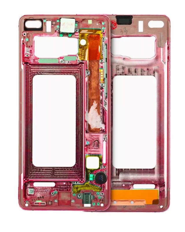 Carcasa Mijloc Samsung Galaxy S10 (Cardinal Red)