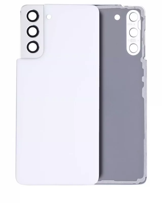 Capac Spate Sticla Samsung Galaxy Galaxy S21 5G Service Pack (Phantom White)