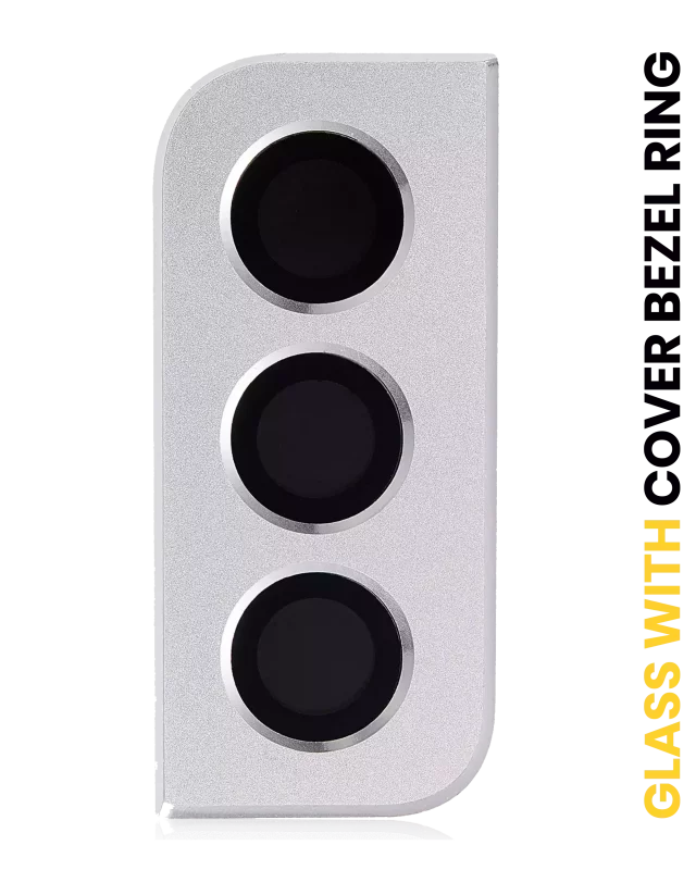 Lentila Camera Spate Cu Rama Metalica Samsung Galaxy S21 5G (Phantom White)
