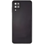 Capac Spate Sticla Samsung Galaxy A12 AMPlus (Black) – imaginea 3