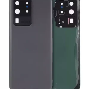 Capac Spate Sticla Samsung Galaxy S20 Ultra Service Pack Original (Cosmic Gray)