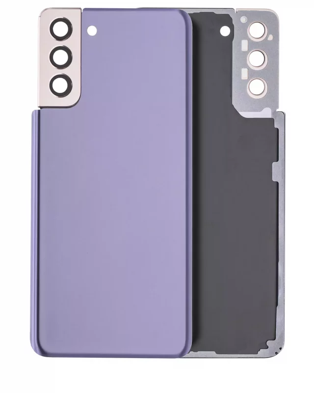 Capac Spate Sticla Samsung Galaxy S21 Plus AMPlus (No Logo) (Phantom Violet)