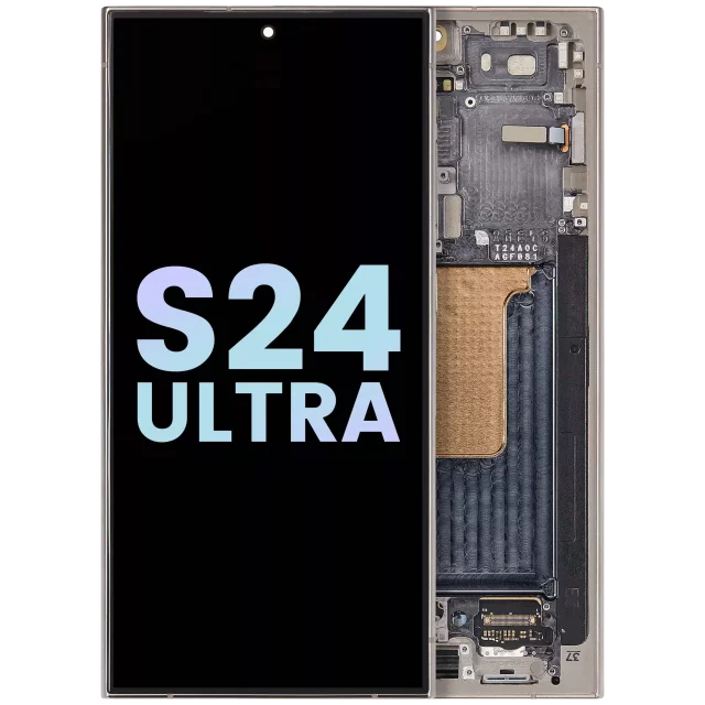 Display Samsung Galaxy S24 Ultra Oled Service Pack (Titanium Gray)