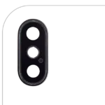 Lentila Camera Spate Cu Suport Si Rama iPhone XS / XS Max AMPlus (Space Gray) (10 Pack)