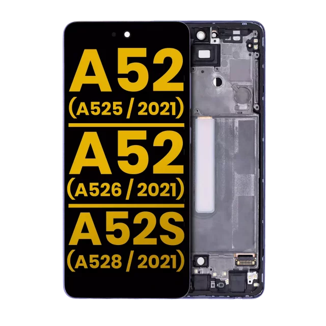 Display telefon Samsung Galaxy A52 4G, A52 5G, A52S 5G Refurbished (Violet)