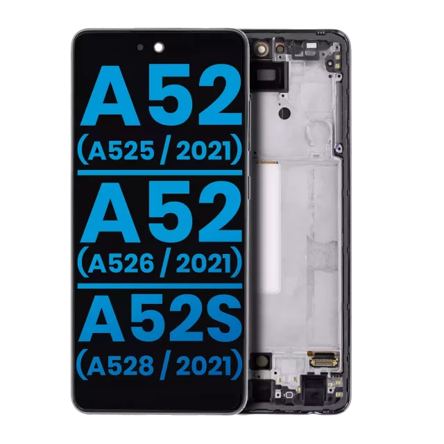 Display Samsung Galaxy A52 4G (A525 / 2021) / A52 5G (A526 / 2021) / A52S (A528 / 2021) In-Cell (Awesome Black)