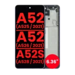 Display telefon Samsung Galaxy Galaxy A52 4G, A52 5G, A52S 5G AMPlus (Violet)