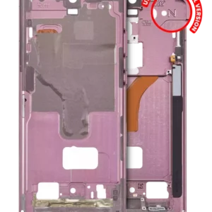 Carcasa Mijloc Mid-Frame Samsung Galaxy S22 Ultra 5G (Burgundy)
