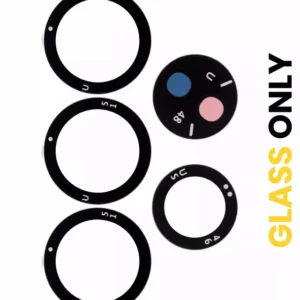 Lentila Camera Spate (Glass Only) Cu Adeziv Telefon Samsung Galaxy S21 Ultra 5G (5 Piece Set)