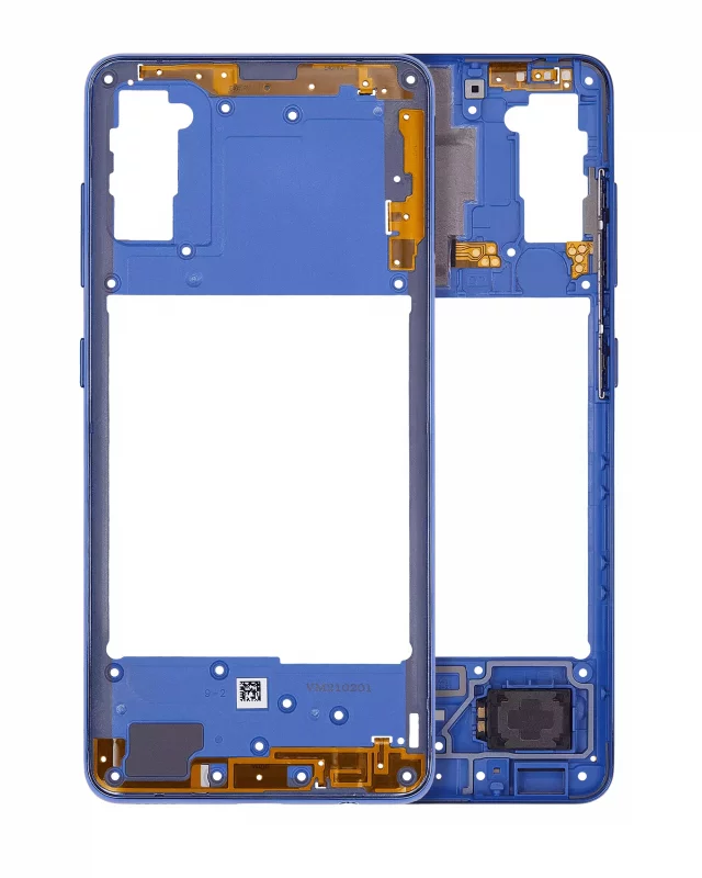 Carcasa Mijloc Mid-Frame Samsung Galaxy A41 (A415) AMPlus (Prism Crush Blue)