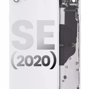 Carcasa Spate Sticla iPhone SE Pull A (White)