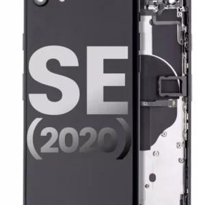 Carcasa Spate Telefon iPhone SE (2020) Pull C (Black)