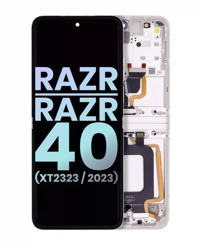 Display telefon Motorola Razr 2023 / Razr 40 Original (Vanilla Cream)