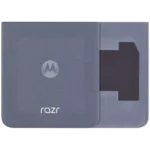 Capac Spate Sticla Motorola Moto Razr / Razr 40 Original (Sage Green)