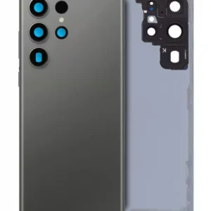 Capac Spate Sticla Samsung Galaxy S23 Ultra (S918) Service Pack (Green)