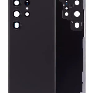 Capac Spate Sticla Samsung Galaxy S23 Ultra (S918) Service Pack (Phantom Black)