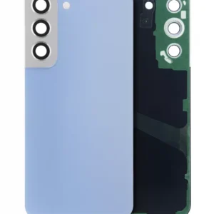Capac Spate Sticla Samsung Galaxy S22 Service Pack Original (Sky Blue)