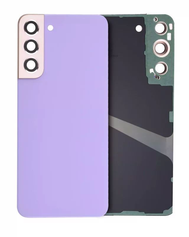 Capac Spate Sticla Samsung Galaxy S22 Service Pack Original (Bora Purple)