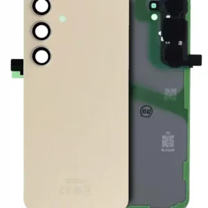 Capac Spate Sticla Samsung Galaxy S24 Plus 5G Service Pack Original (Amber Yellow)