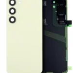 Capac Spate Sticla Samsung Galaxy S24 5G Service Pack Original (Amber Yellow)