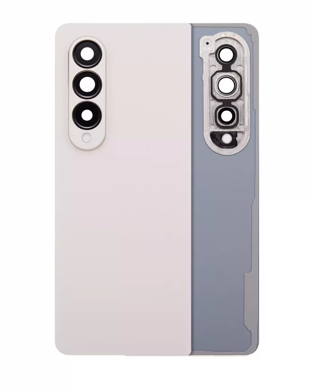 Capac Spate Sticla Samsung Galaxy Z Fold 4 Service Pack Original (Beige)