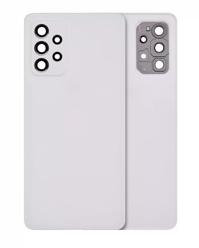 Capac Spate Sticla Samsung Galaxy A72 Service Pack Original (White)