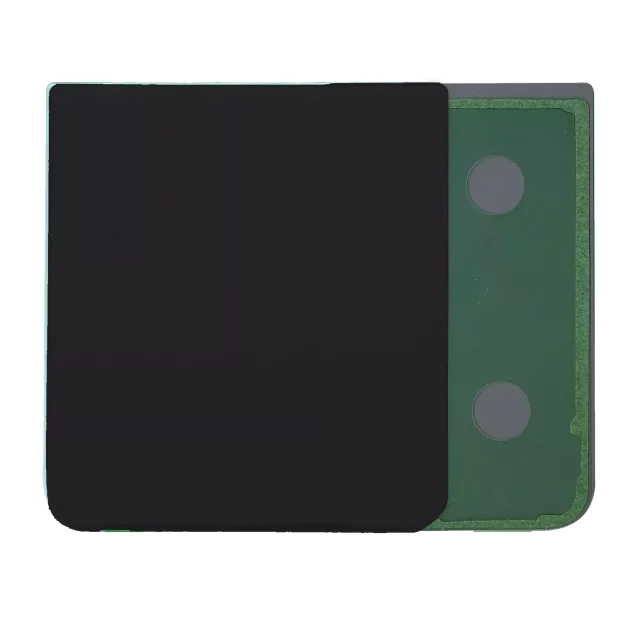 Capac Spate Sticla Samsung Galaxy Z Flip 4 5G Service Pack Original (Graphite)