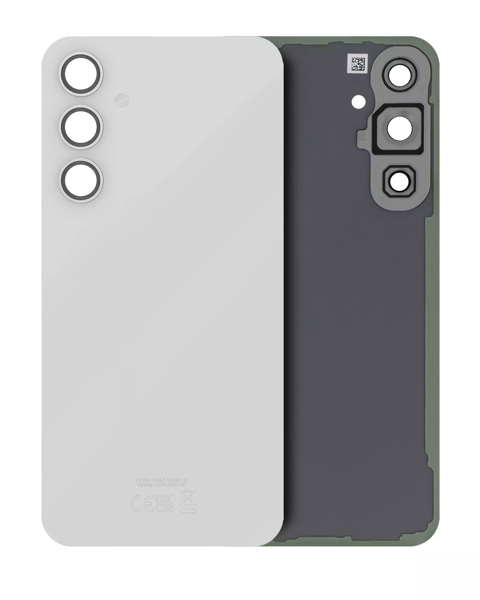 Capac Spate Sticla Samsung Galaxy S23 FE Service Pack Original (Cream)