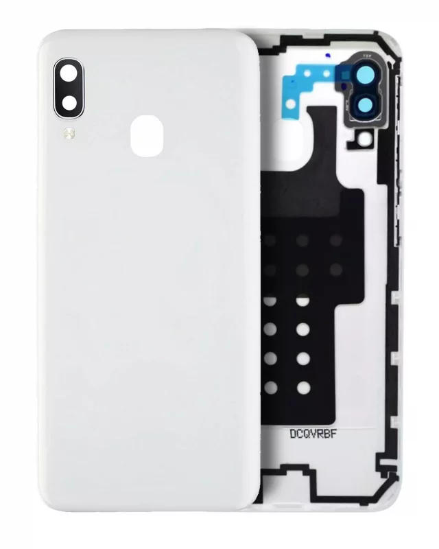 Capac Spate Sticla Samsung Galaxy A20e Service Pack Original (White)