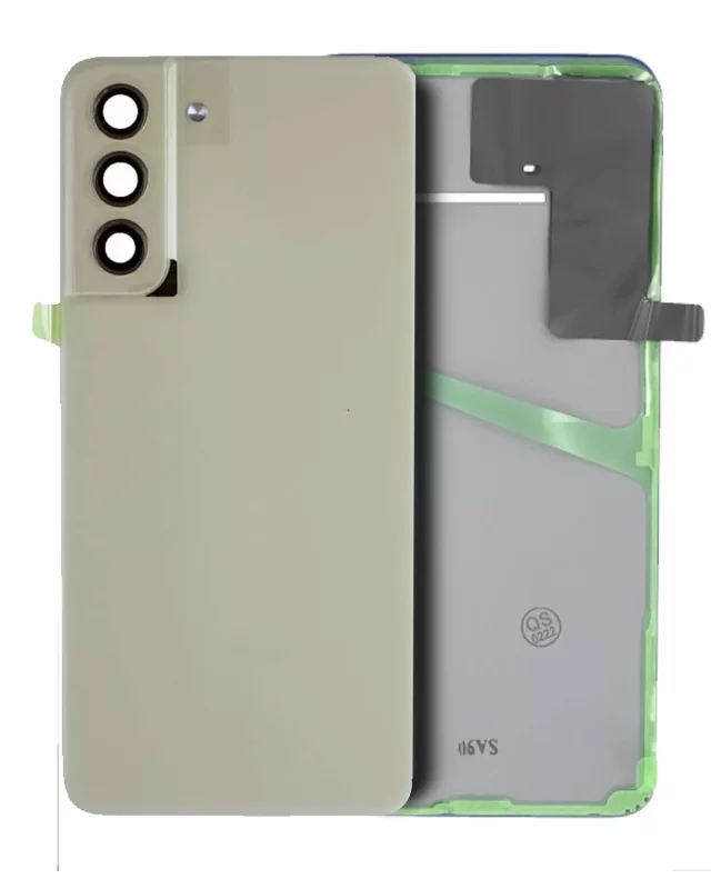 Capac Spate Sticla Samsung Galaxy S21 FE Service Pack Original (Olive)