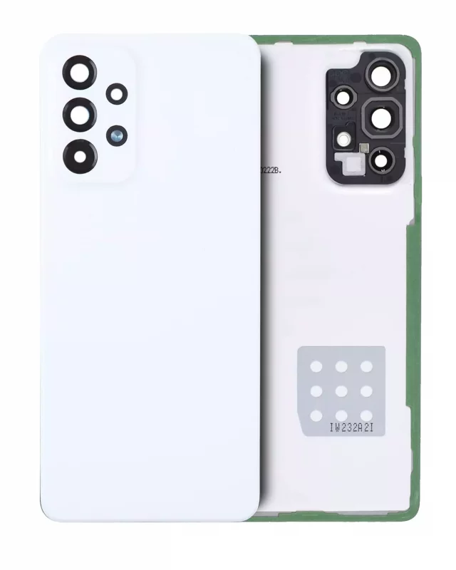Capac Spate Sticla Samsung Galaxy A53 5G Service Pack Original (White)