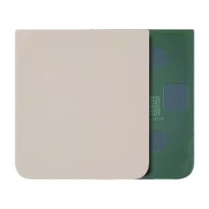 Capac Spate Sticla Samsung Galaxy Z Flip 5 5G Service Pack Original (Cream)