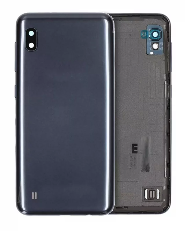Capac Spate Sticla Samsung Galaxy A10 Service Pack Original (Black)