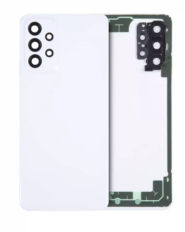 Capac Spate Sticla Samsung Galaxy A23 5G Service Pack Original (White)
