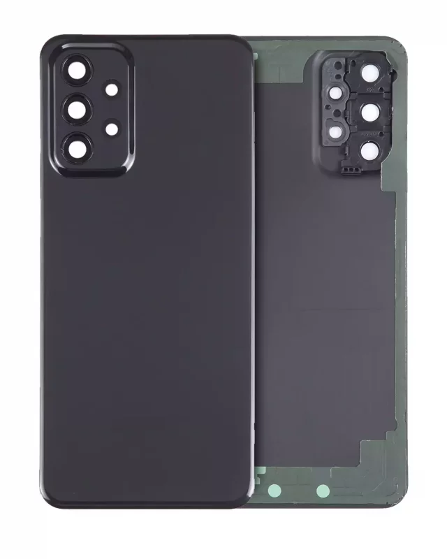 Capac Spate Sticla Samsung Galaxy A23 5G Service Pack Original (Black)