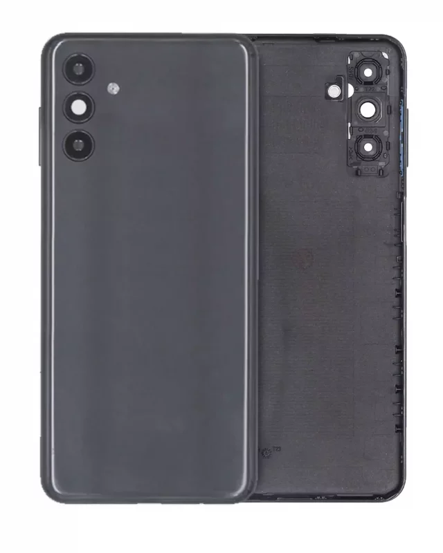 Capac Spate Sticla Samsung Galaxy A04s Service Pack Original (Black)