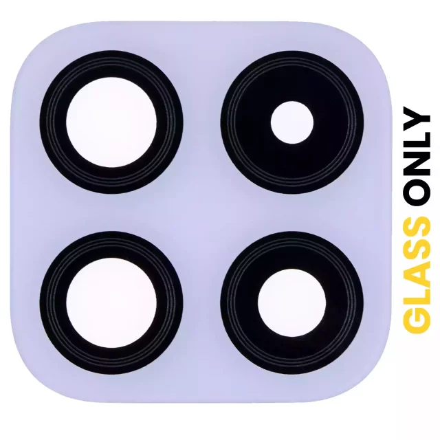 Geam Camera Spate Cu Adeziv Samsung Galaxy A22 5G (A226 / 2021) (Violet)