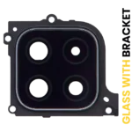 Lentila Camera Spate Cu Bracket Telefon Samsung Galaxy A22 5G (A226 / 2021) (Black)